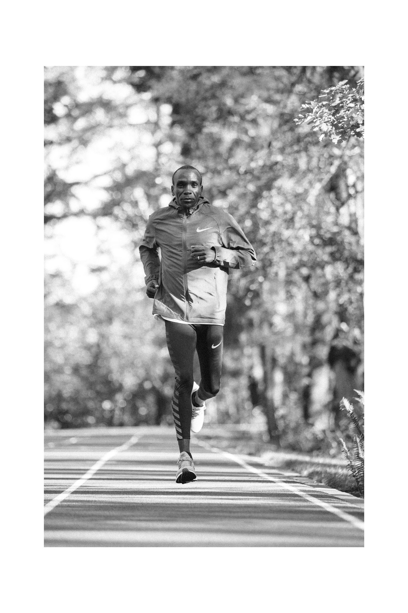 Brenton Salo commercial photographer portland running Nike Eliud Kipchoge 